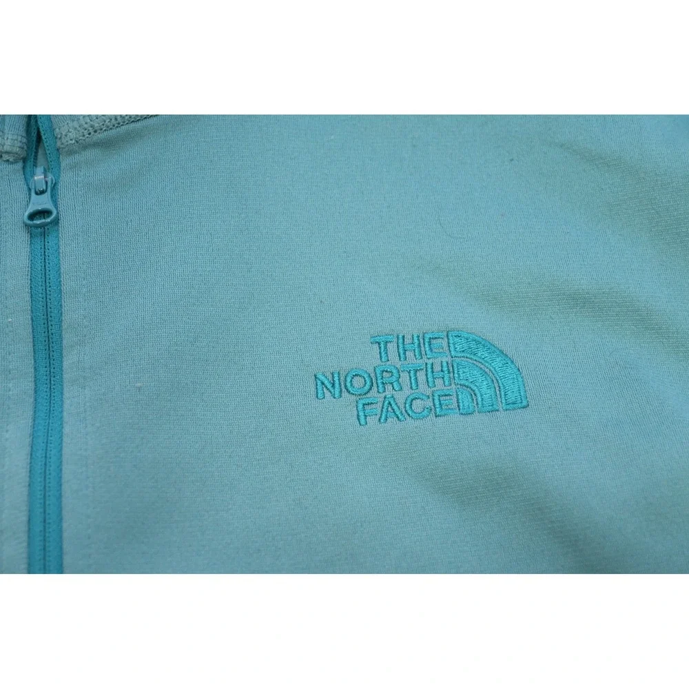 The North Face Quarter Zip Pullover Mens XL Turquoise‎ Lightweight Active